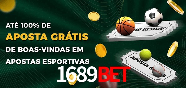 1689bet Ate 100% de Aposta Gratis